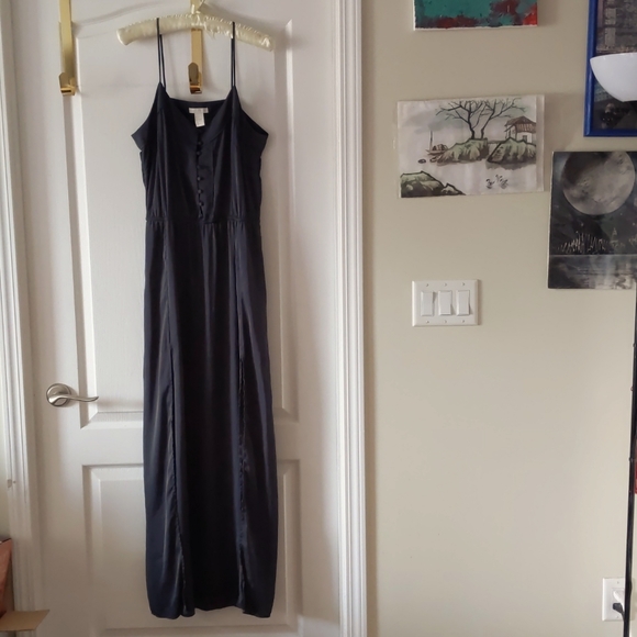 Charcoal Grey H&M maxi dress - Picture 1 of 9